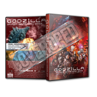 Godzilla Savaşın Kenarındaki Şehir - Godzilla City on the Edge of Battle 2018 Türkçe Dvd Cover Tasarımı